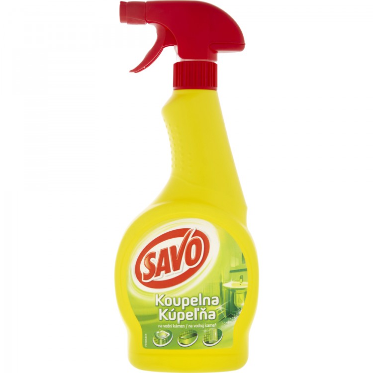 Savo glanc koupelna 500ml/rozprašovač | Čistící a mycí prostředky - Speciální čističe - Koupelny Savo glanc koupelna 500ml/rozprašovač | Čistící a mycí prostředky - Speciální čističe - Koupelny